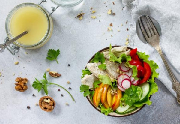Fresh Peach Vinaigrette